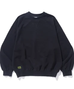 MILITARY RAGLAN CREWNECK SWEATSHIRT