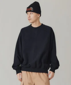 MILITARY RAGLAN CREWNECK SWEATSHIRT