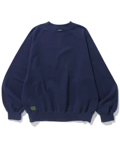 MILITARY RAGLAN CREWNECK SWEATSHIRT