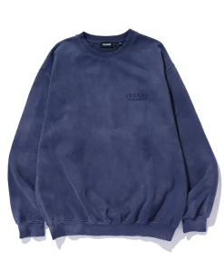 OLD ENGLISH BLEACHED CREWNECK SWEATSHIRT