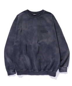 OLD ENGLISH BLEACHED CREWNECK SWEATSHIRT