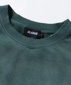 OLD ENGLISH BLEACHED CREWNECK SWEATSHIRT