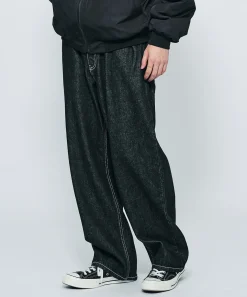OLD ENGLISH LOGO DENIM PANTS