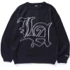 OLD ENGLISH MOHAIR CREWNECK KNIT