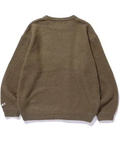 OLD ENGLISH MOHAIR CREWNECK KNIT