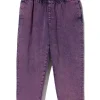 OVERDYED DENIM EASY PANTS