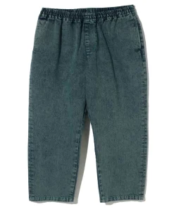 OVERDYED DENIM EASY PANTS