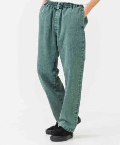 OVERDYED DENIM EASY PANTS