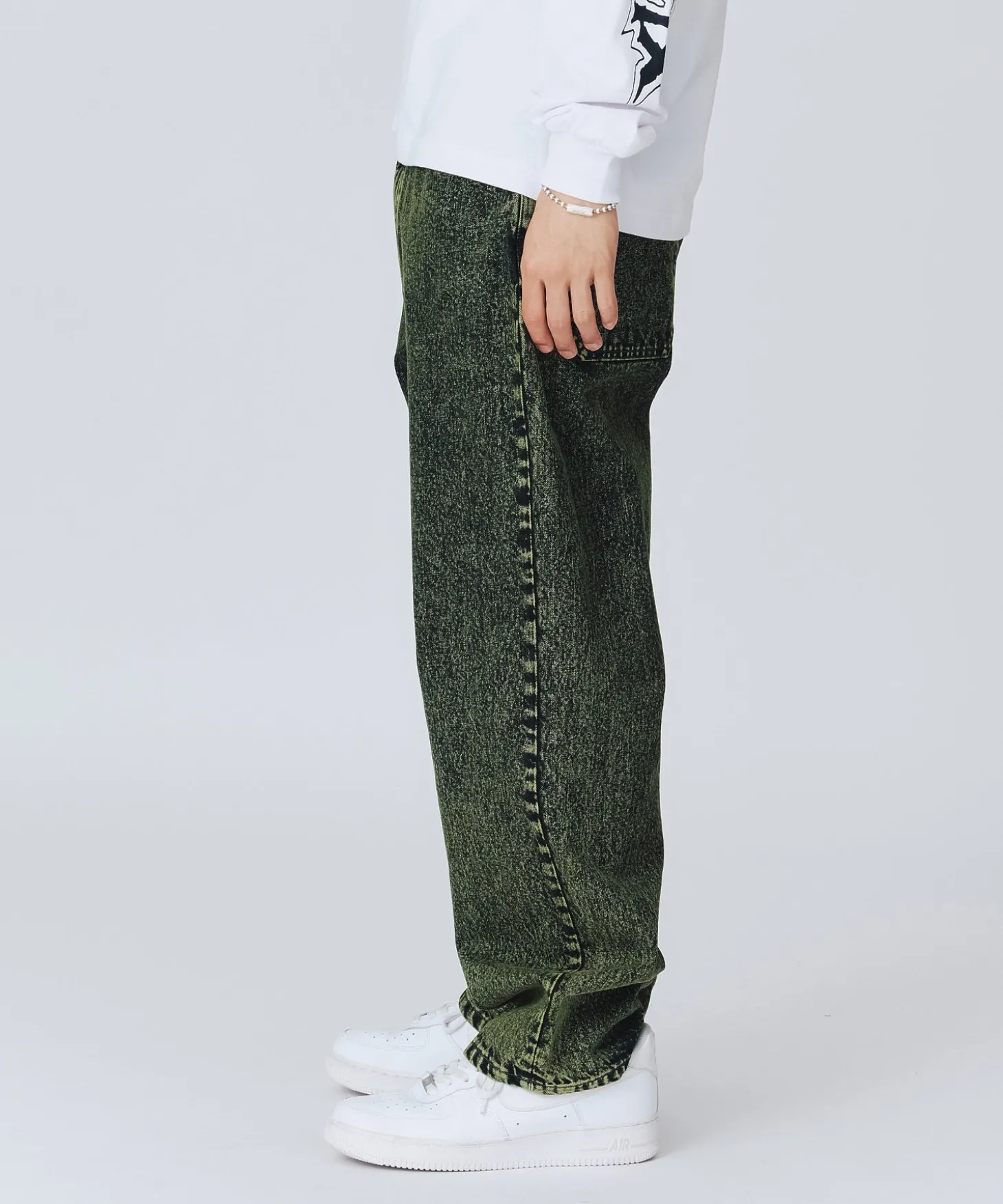 OVERDYED DENIM PANTS