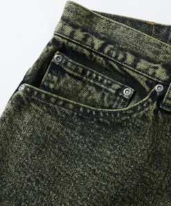 OVERDYED DENIM PANTS