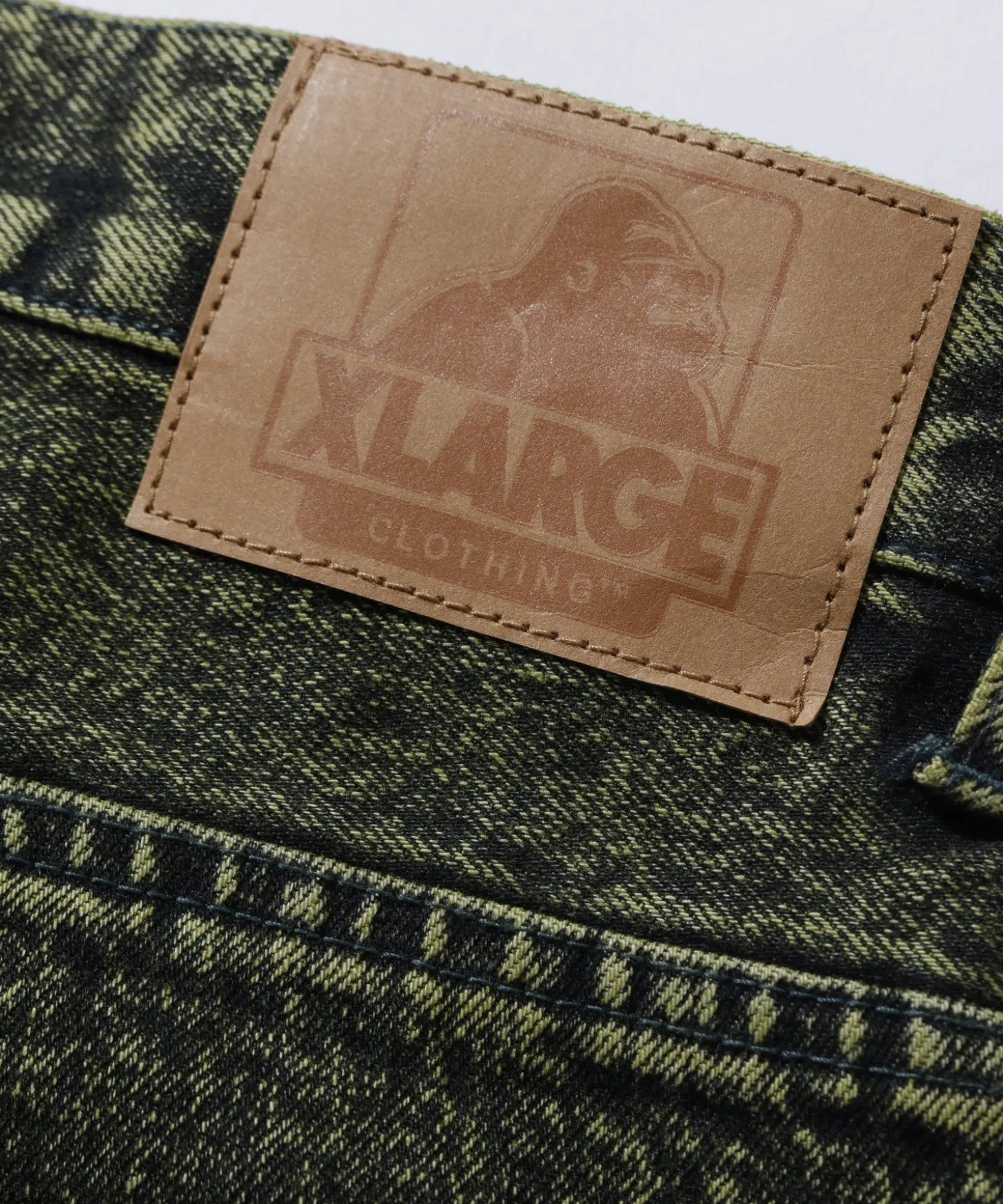 OVERDYED DENIM PANTS