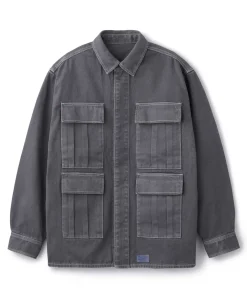 OVERDYED MILITARY JACKET