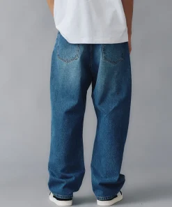 PATCHED DENIM PANTS