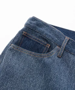 PATCHWORK DENIM PANTS