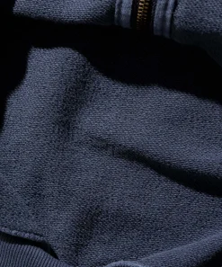 PIGMENT DYED ZIP UP HOODED SWEAT
