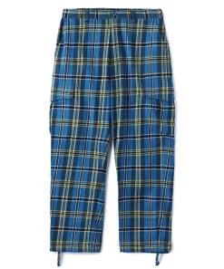 PLAID CARGO PANTS