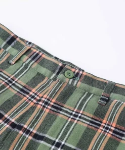 PLAID CARGO PANTS