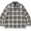 QUILTED CHECK SHIRT JACKET