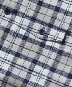 QUILTED CHECK SHIRT JACKET