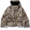 RAGLAN PUFFER HOODED JACKET