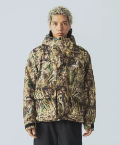 RAGLAN PUFFER HOODED JACKET