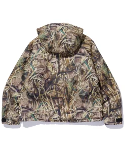 RAGLAN PUFFER HOODED JACKET