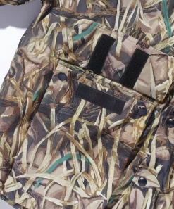 RAGLAN PUFFER HOODED JACKET