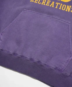 RECREATIONS PIGMENT DYED HOODED SWEATSHIRT