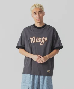 RETRO SCRIPT LOGO RINGER S/S TEE