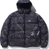 RIPSTOP HOODED DOWN JACKET