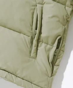 RIPSTOP HOODED DOWN JACKET