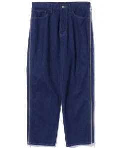 SIDE ZIP DENIM PANTS