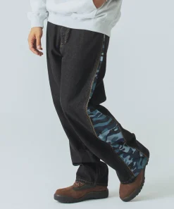 SIDE ZIP DENIM PANTS