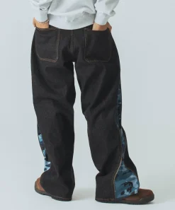 SIDE ZIP DENIM PANTS