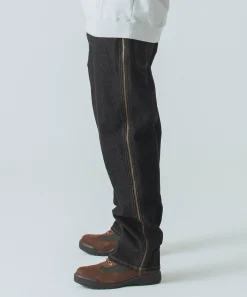 SIDE ZIP DENIM PANTS