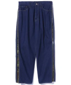 SIDE ZIP DENIM PANTS