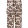 SKULL CAMO CARGO PANTS