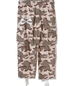SKULL CAMO CARGO PANTS
