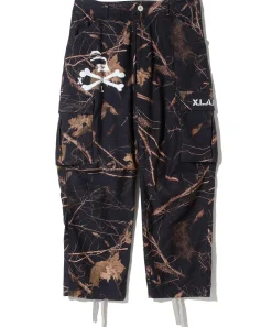 SKULL CAMO CARGO PANTS