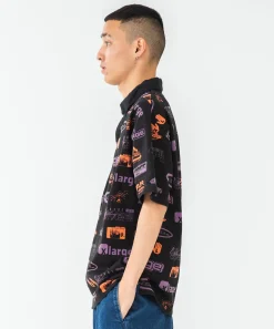 S/S ALLOVER PRINT RUGBY SHIRT