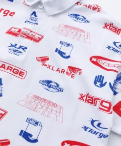 S/S ALLOVER PRINT RUGBY SHIRT