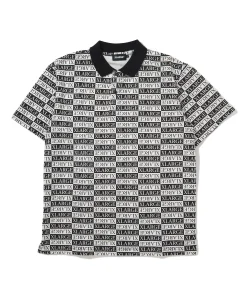 S/S ALLOVER PRINTED POLO SHIRT