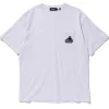 S/S EMBROIDERY SLANTED OG POCKET TEE