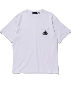 S/S EMBROIDERY SLANTED OG POCKET TEE