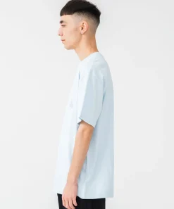 S/S EMBROIDERY SLANTED OG POCKET TEE