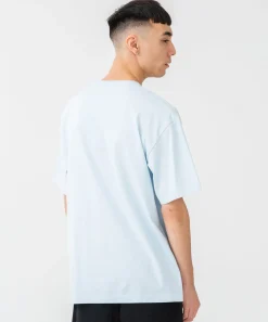 S/S EMBROIDERY SLANTED OG POCKET TEE