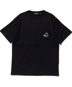 S/S EMBROIDERY SLANTED OG POCKET TEE