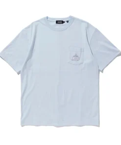 S/S EMBROIDERY SLANTED OG POCKET TEE