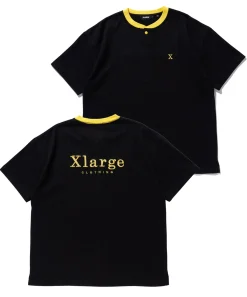 S/S HEAVYWEIGHT HENLEY NECK TEE