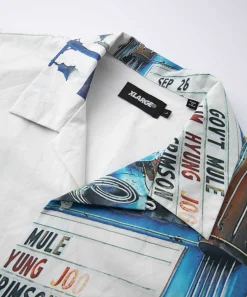 S/S OPEN COLLAR SHIRT